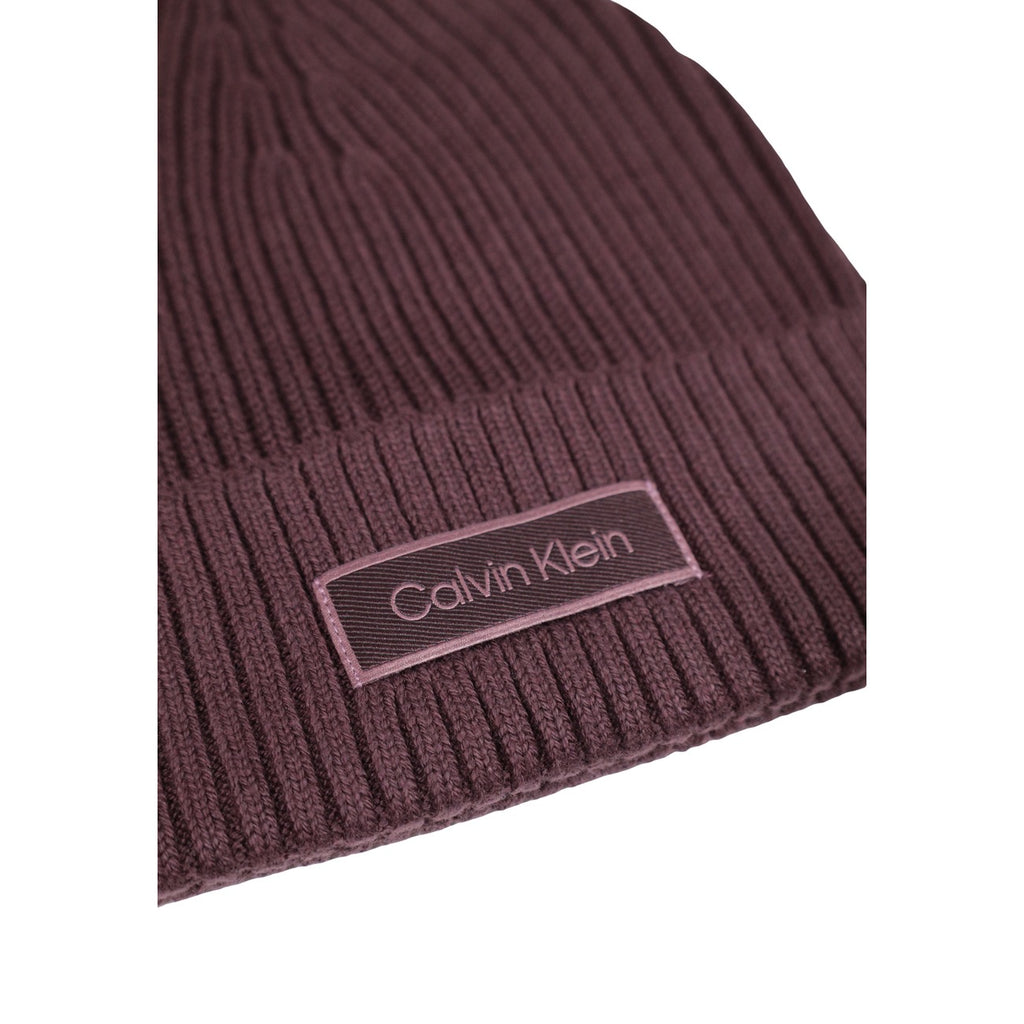 Calvin Klein muts paars