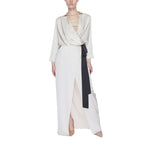 Sandro Ferrone damesjurk beige - productfoto 4