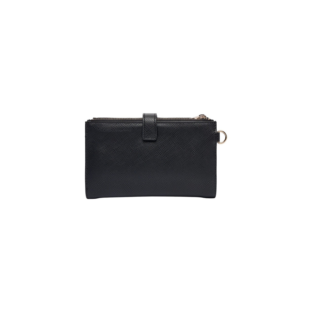 Guess portemonnee zwart rits en knopen • zakken: binnenzakken • size (cm): 18x11.5x3.5