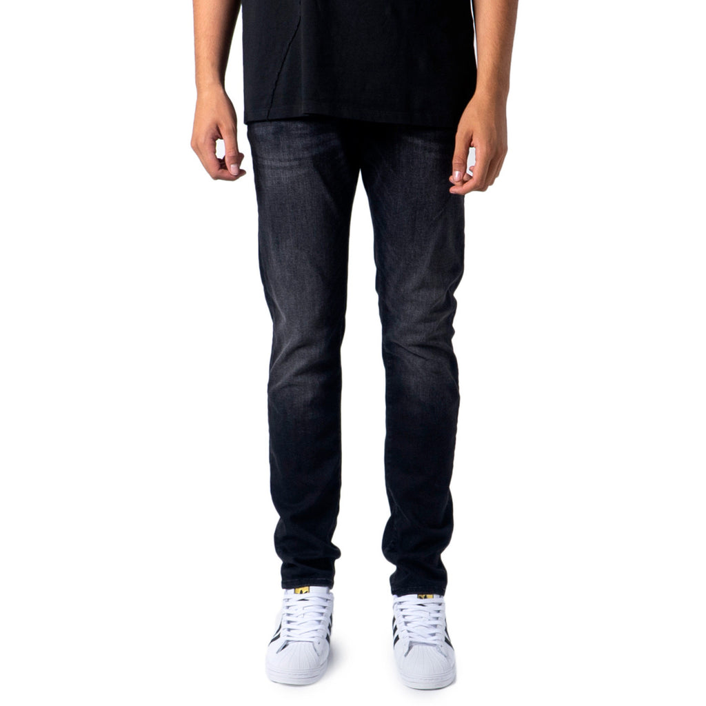 Jack & Jones herenjeans zwart rits en knopen