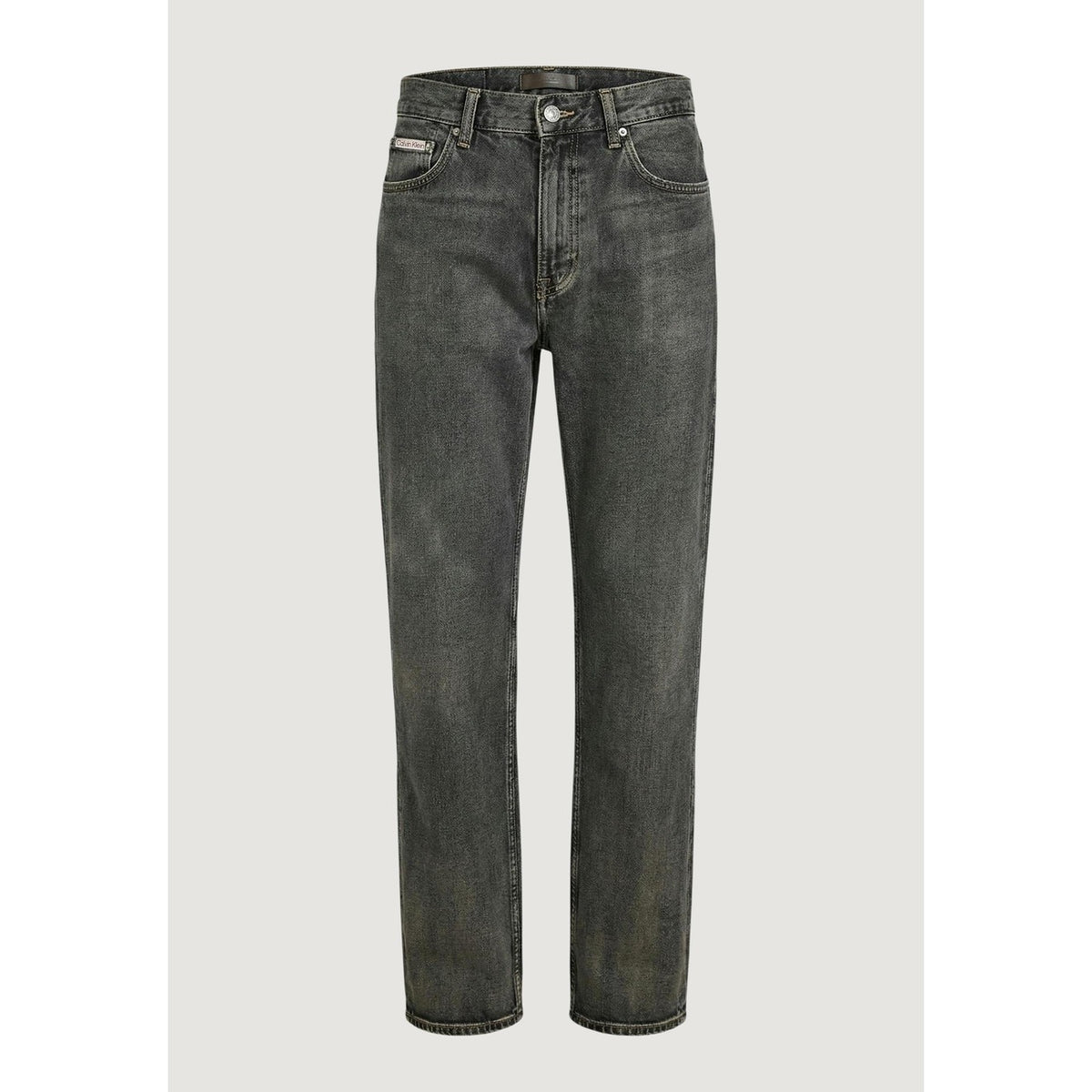 Calvin Klein Jeans herenjeans beige met knopen