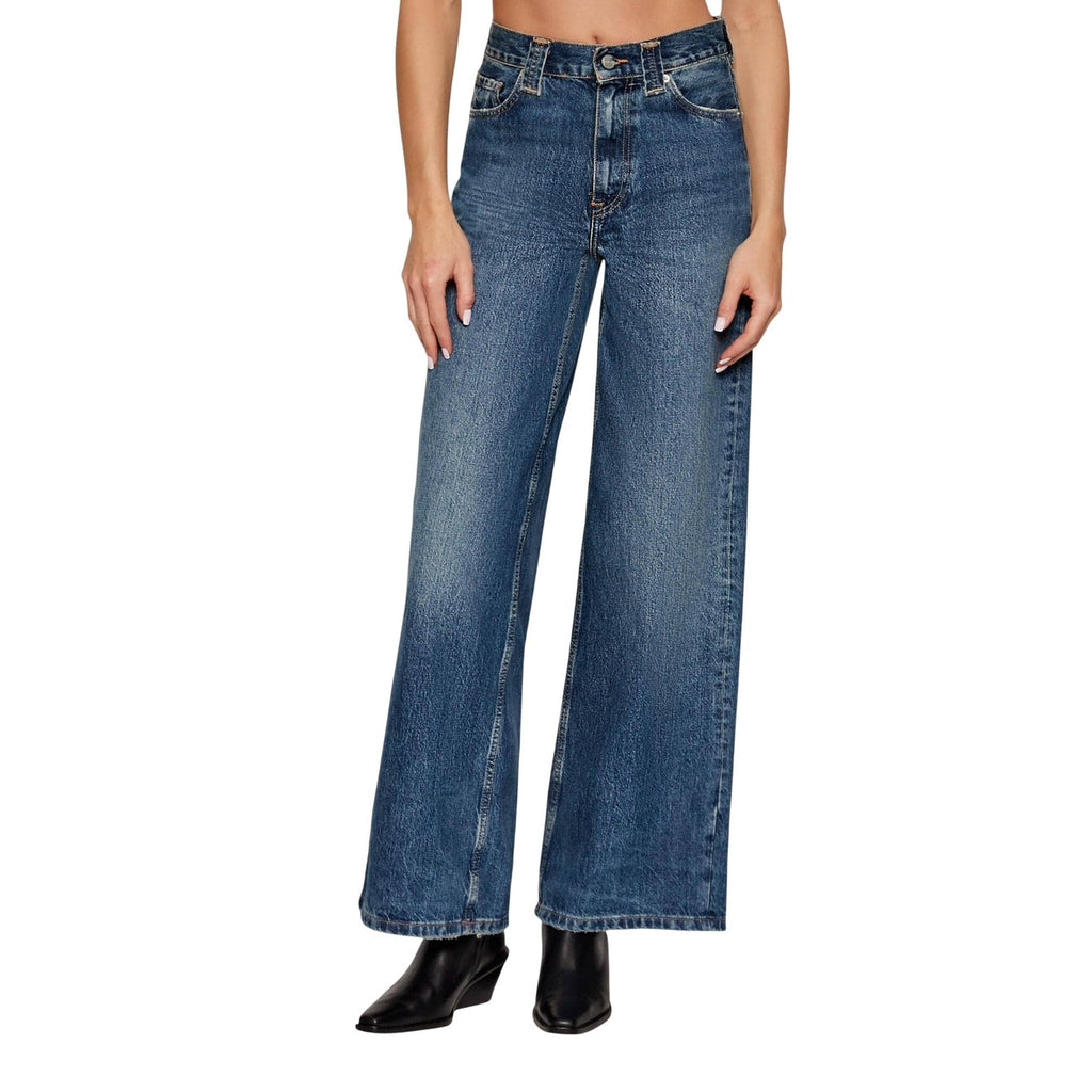 Tommy Hilfiger dames jeans blauw - vooraanzicht