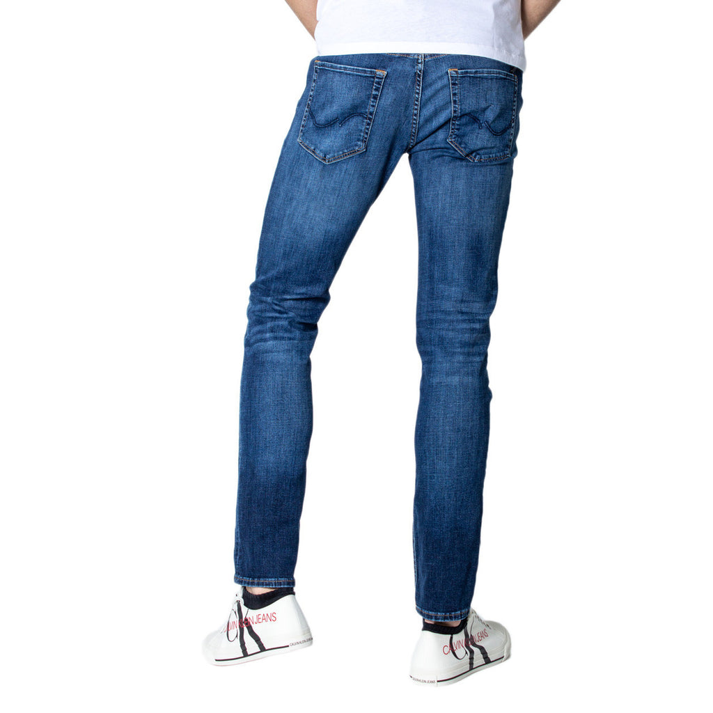 Jack & Jones herenjeans blauw voor- en achterzak