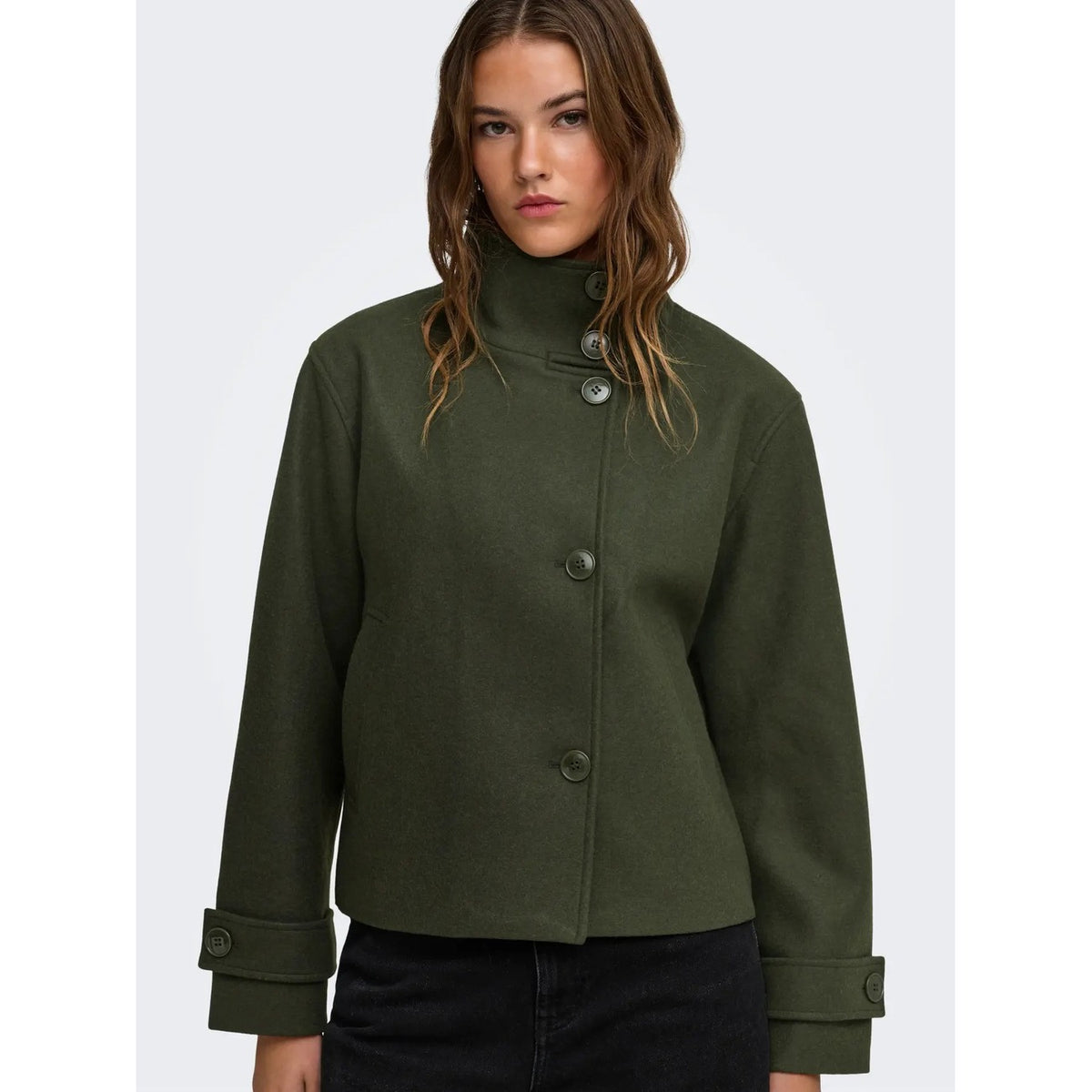 Only damesjas groen - productfoto 3