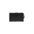 Guess portemonnee zwart rits en automatische knoop • zakken: buiten- en binnenzakken • size (cm): w20 x h11 x l2 (cm)