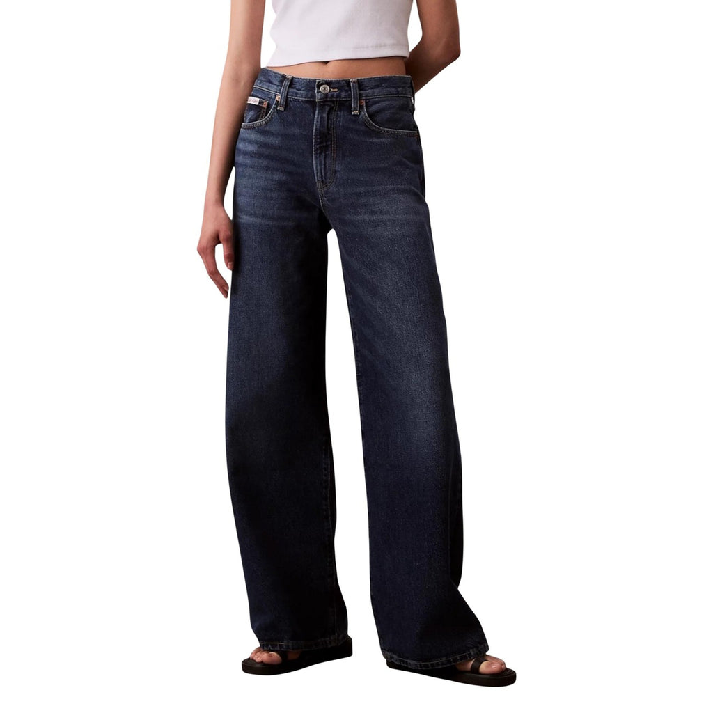 Calvin Klein Jeans damesjeans wijnrood