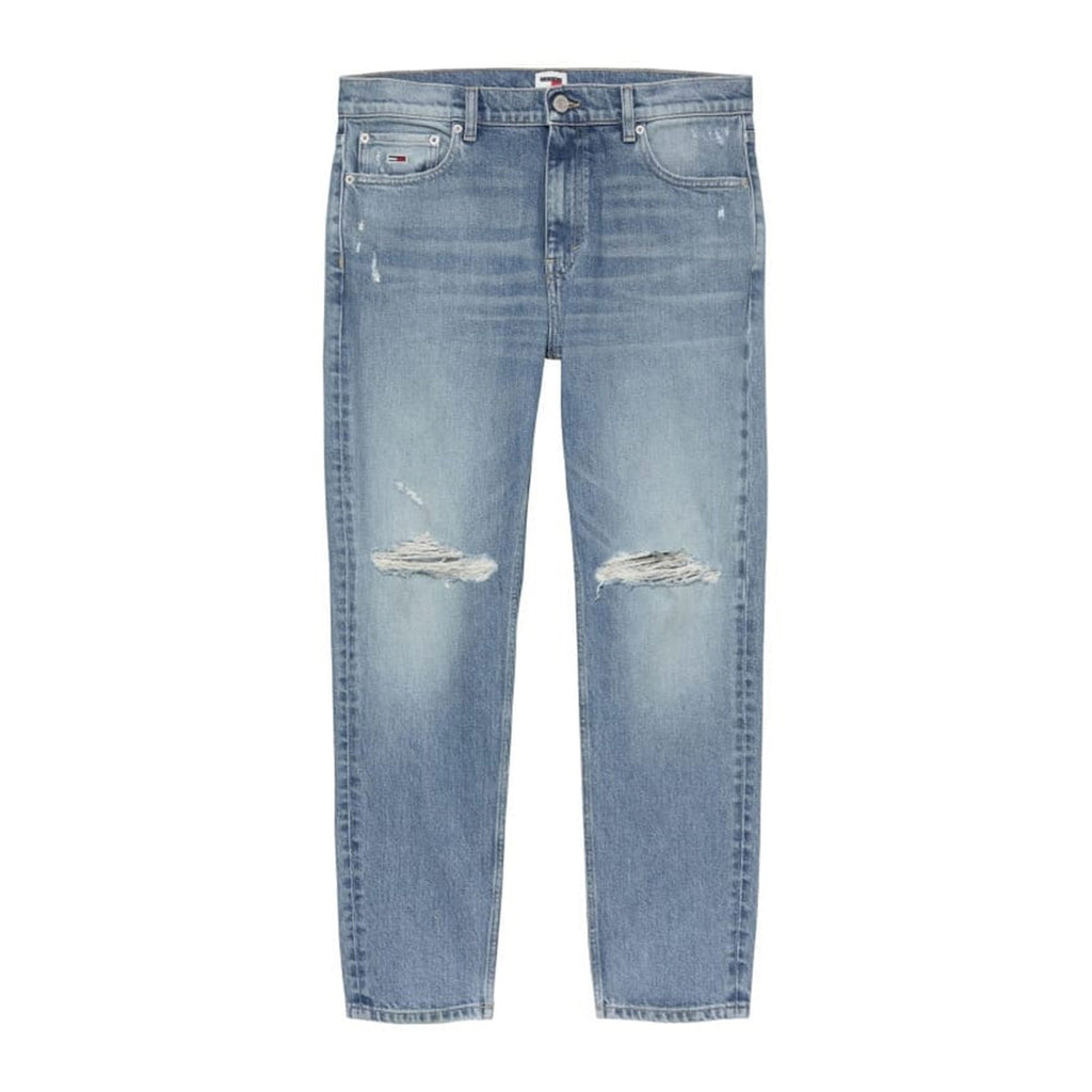 Tommy Hilfiger Jeans herenjeans blauw 98% Katoen 2% Elastaan