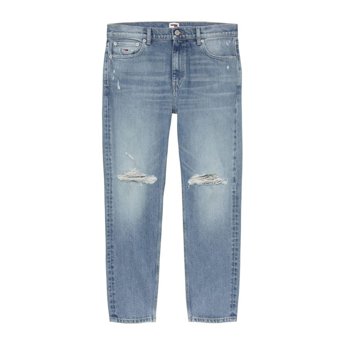Tommy Hilfiger Jeans herenjeans blauw 98% Katoen 2% Elastaan