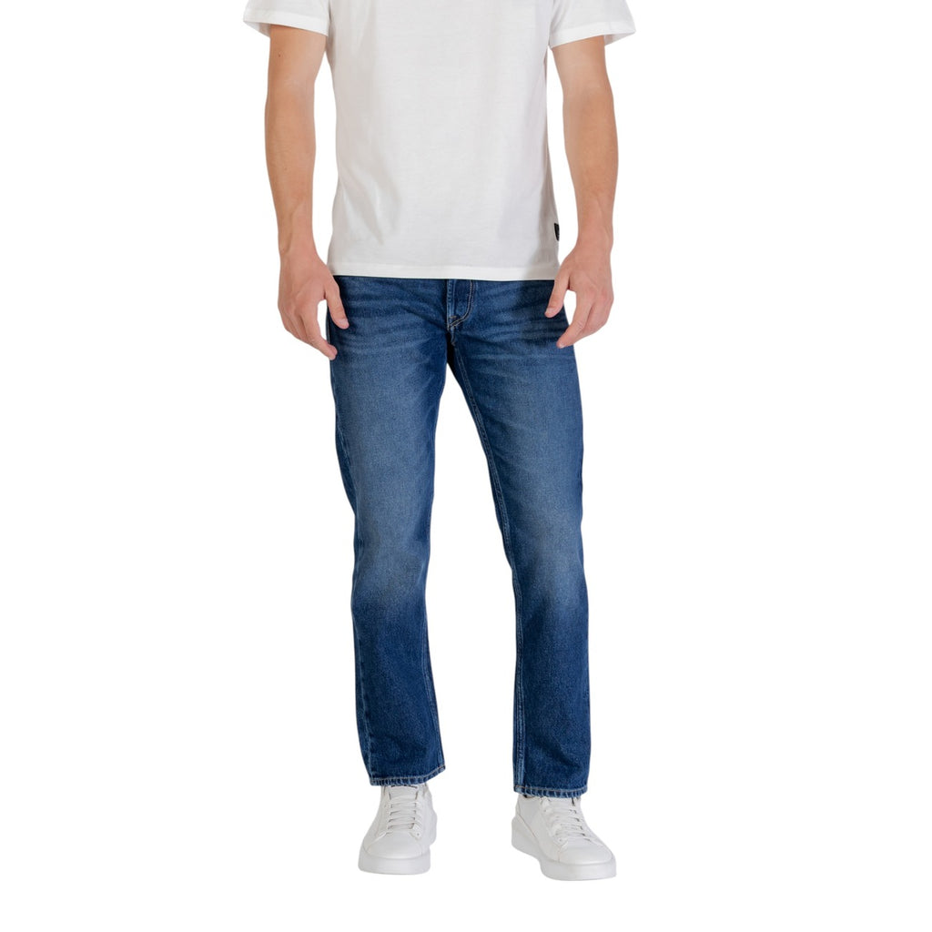 Replay herenjeans blauw -gesleten effect