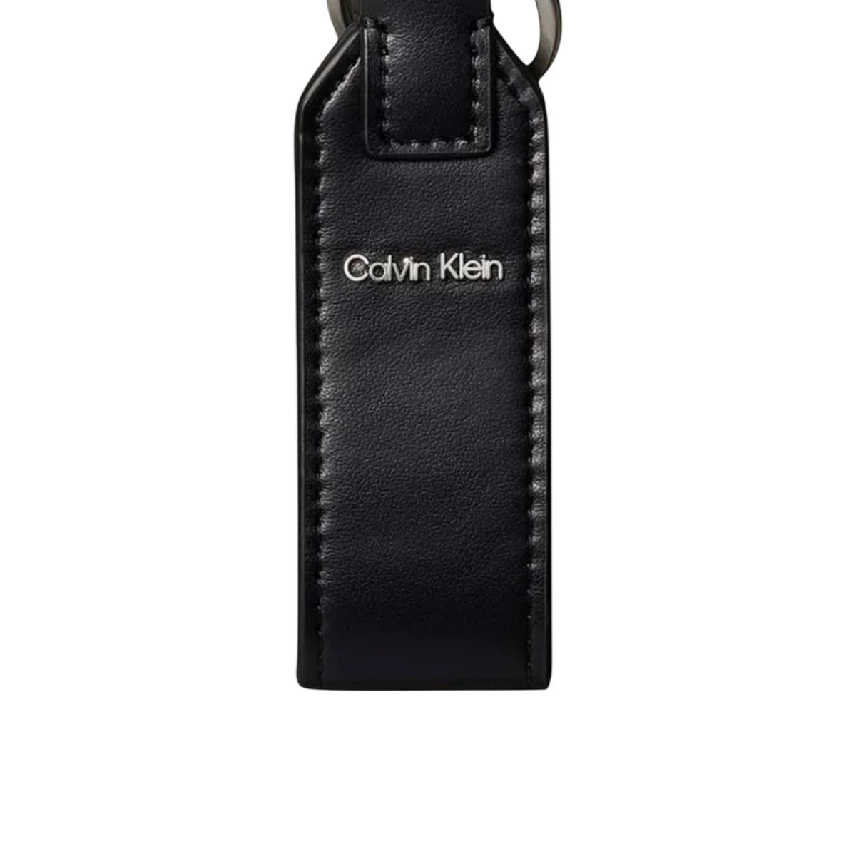 Calvin Klein sleutelhanger zwart • voering: leer