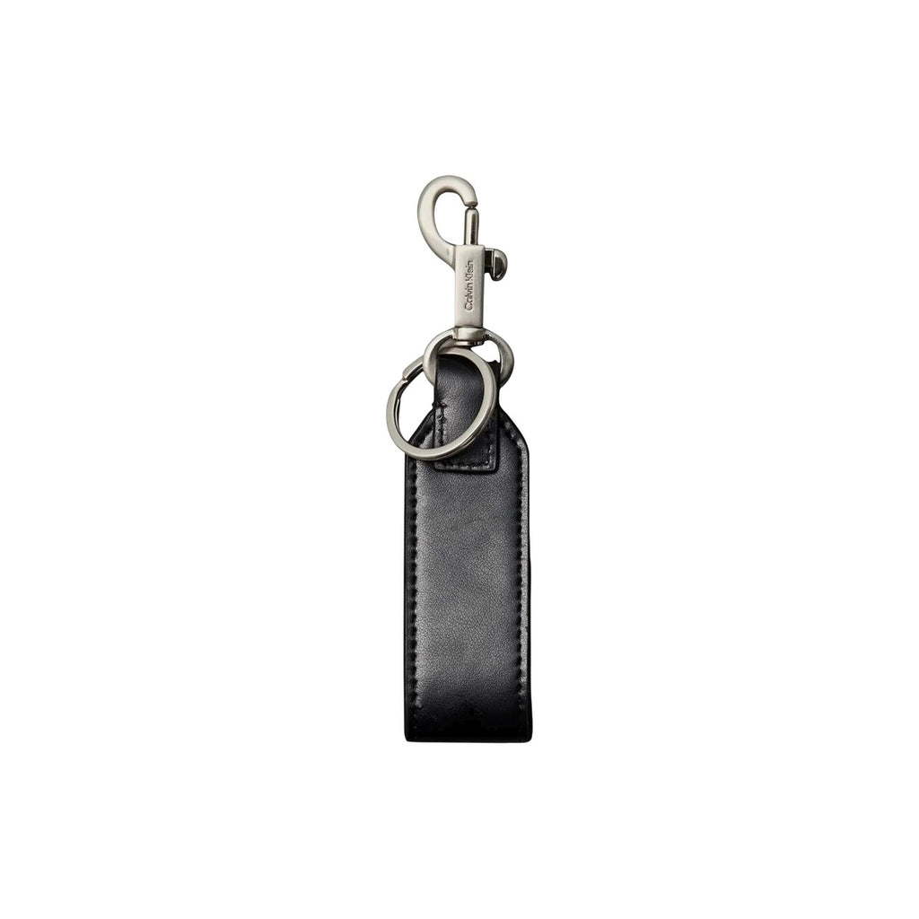 Calvin Klein sleutelhanger zwart • voering: leer