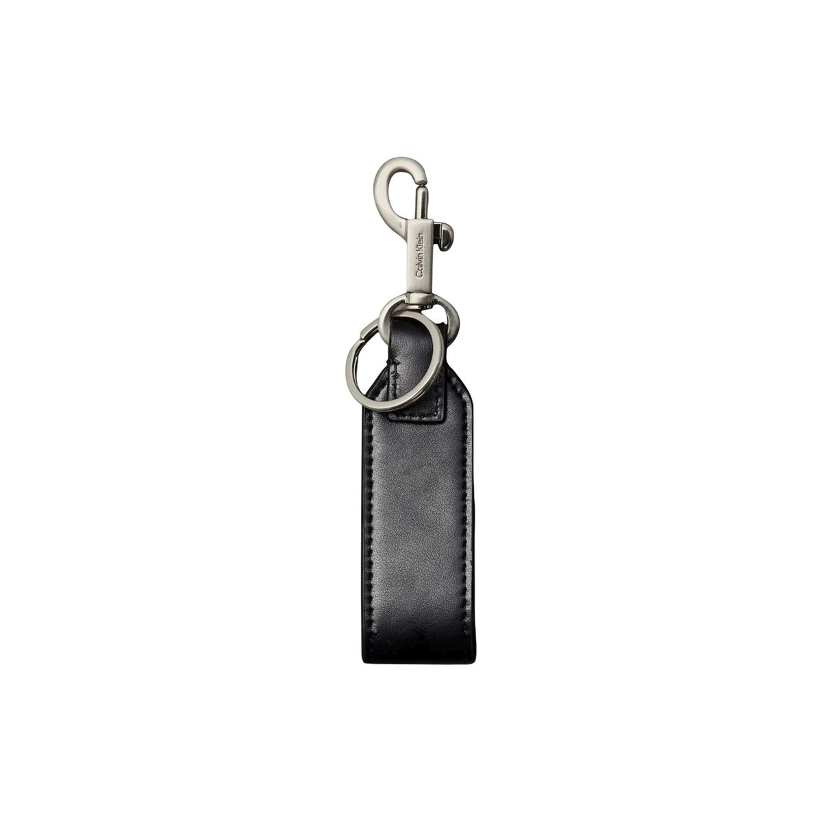 Calvin Klein sleutelhanger zwart • voering: leer