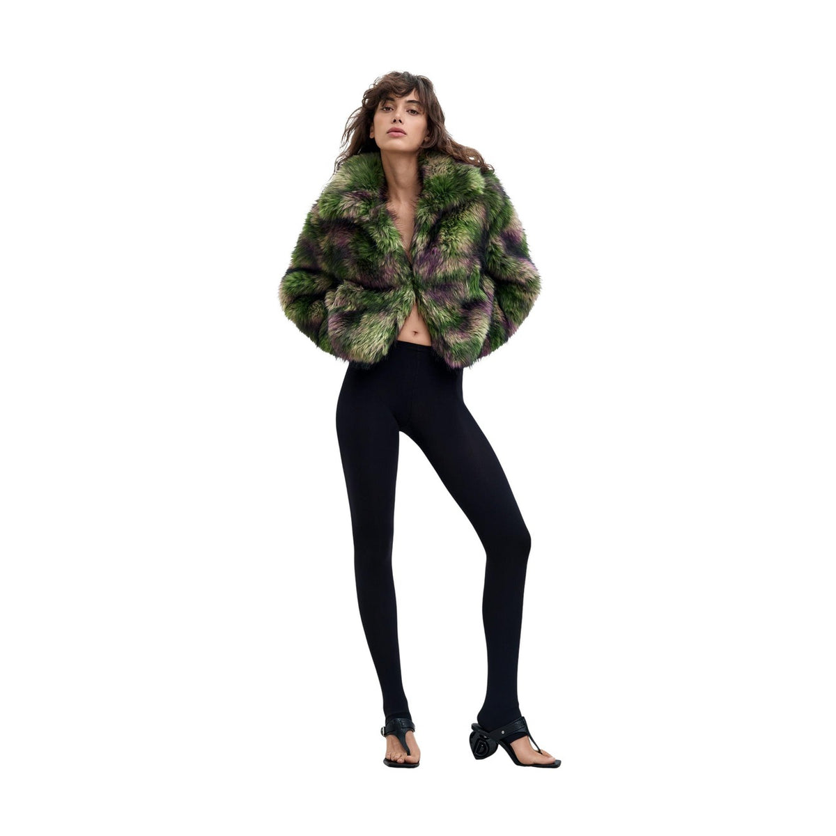 Desigual damesjas groen - productfoto 3