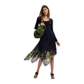 Desigual damesjurk zwart - vooraanzicht