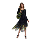 Desigual damesjurk zwart - vooraanzicht
