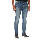 Calvin Klein Jeans herenjeans blauw voor- en achterzak