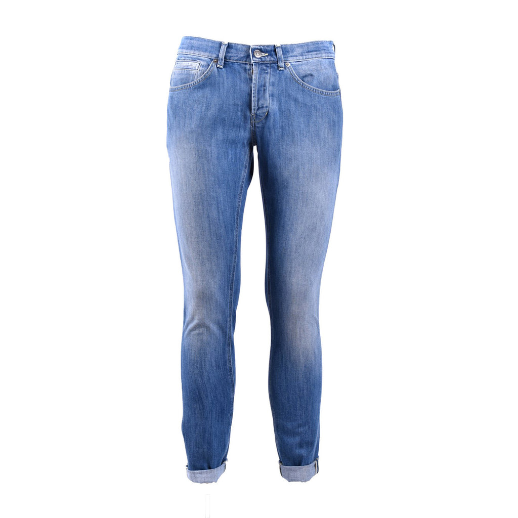 Dondup herenjeans blauw 89% Katoen 11% Elastaan
