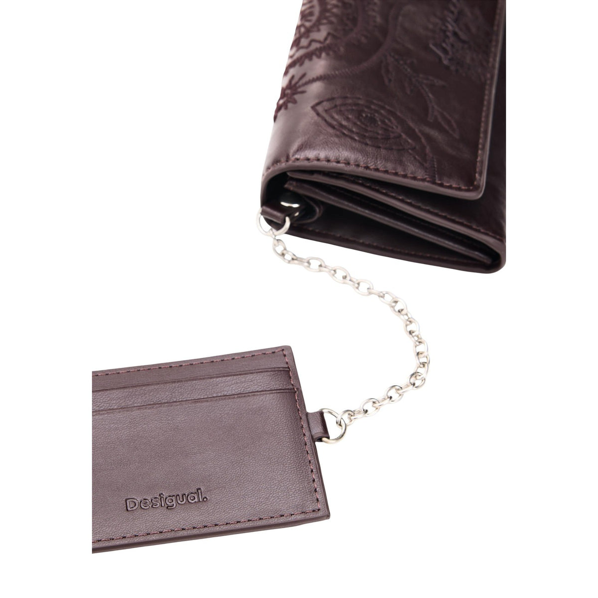 Desigual portemonnee bruin • size (cm): w20 x h10 x l3 (cm)