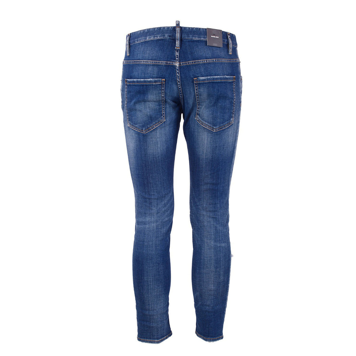 Dsquared2 herenjeans blauw rits en knopen
