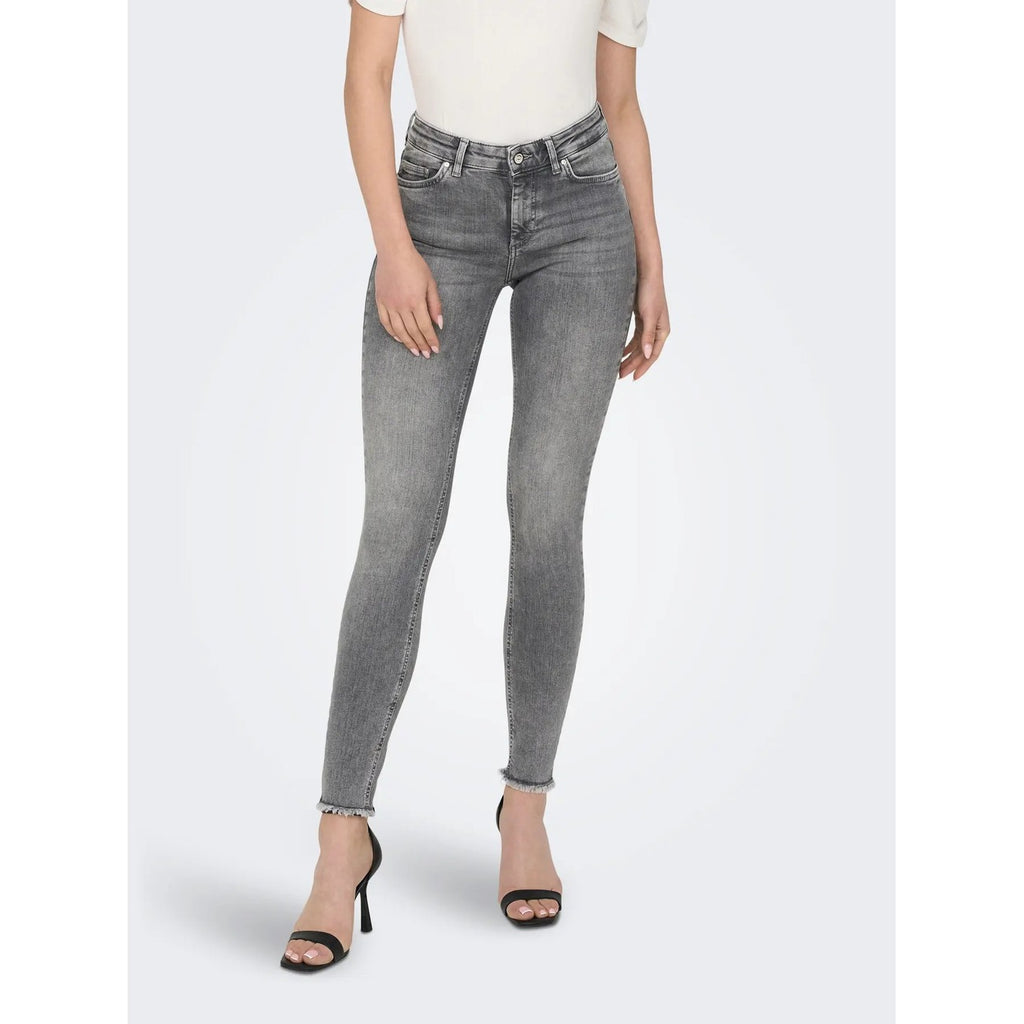 Only damesjeans grijs