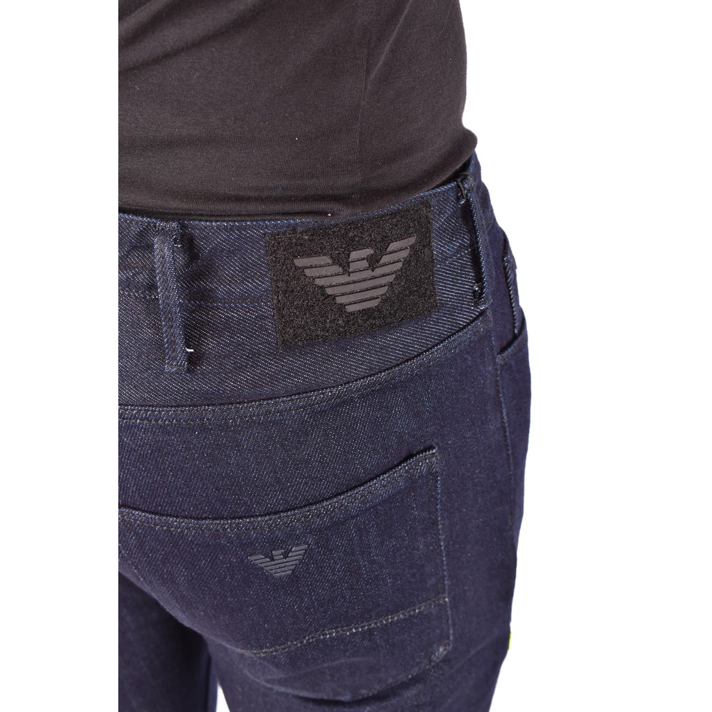Emporio Armani herenjeans blauw rits en knopen