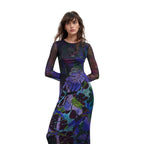 Desigual damesjurk paars - productfoto 2