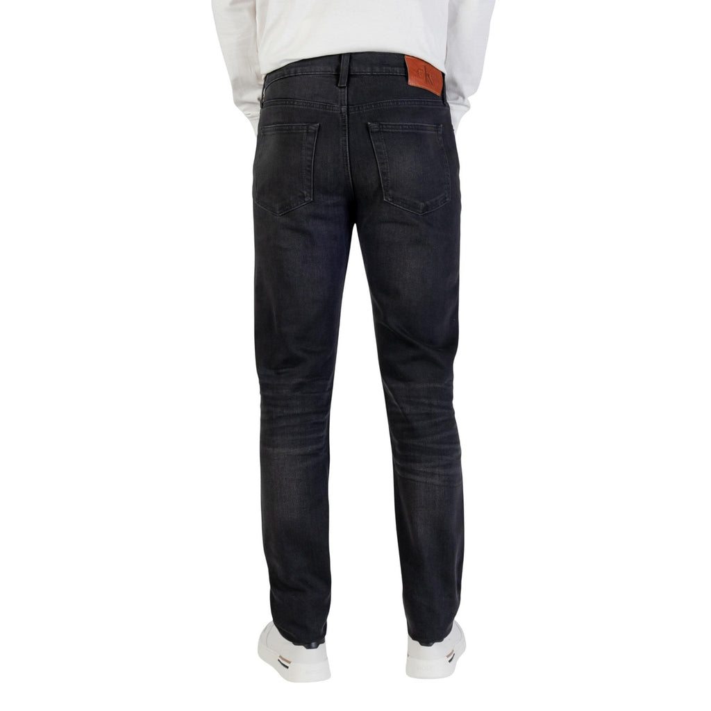 Calvin Klein Jeans herenjeans zwart voor- en achterzak