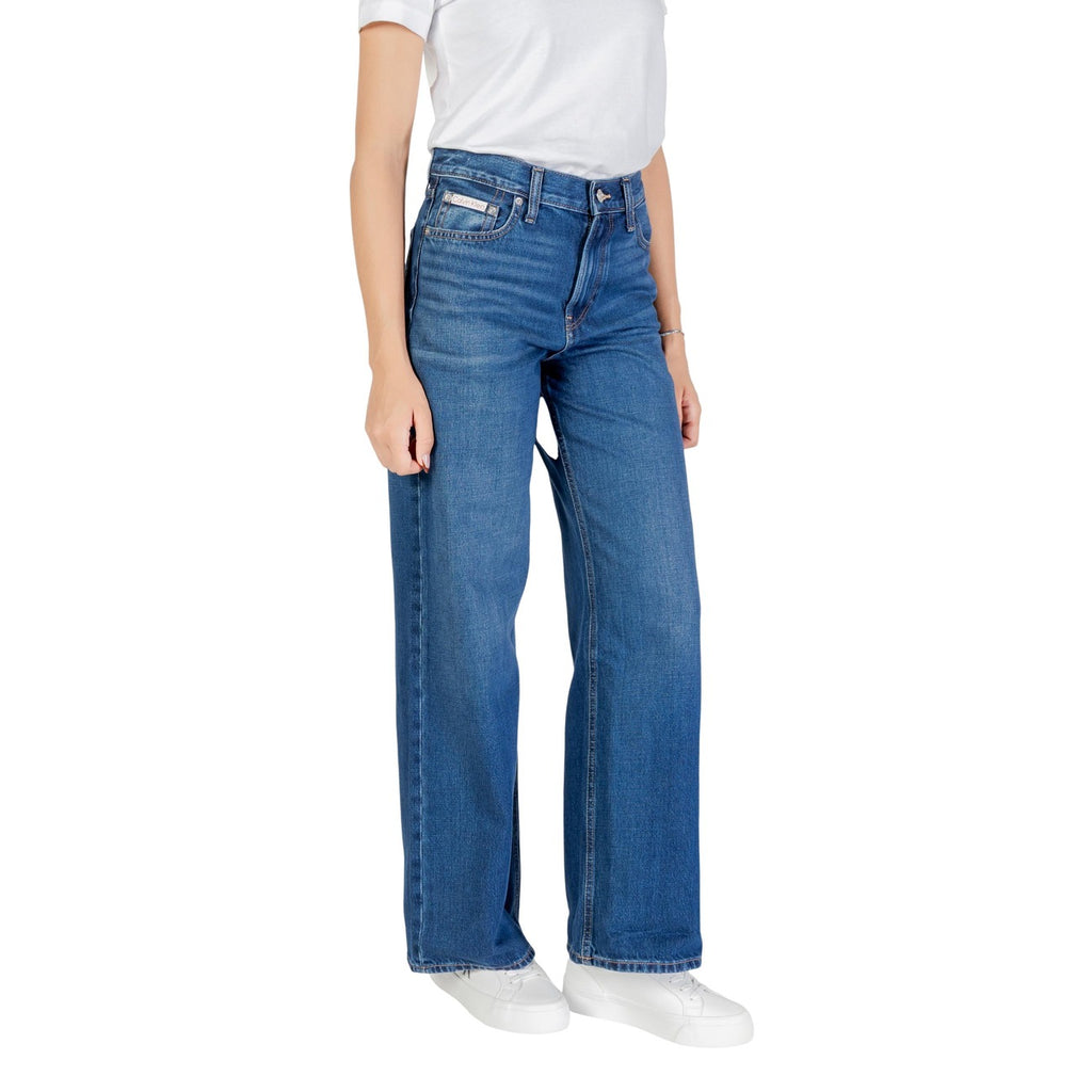Calvin Klein Jeans dames jeans blauw - productfoto 4