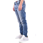 Diesel herenjeans blauw -gesleten effect