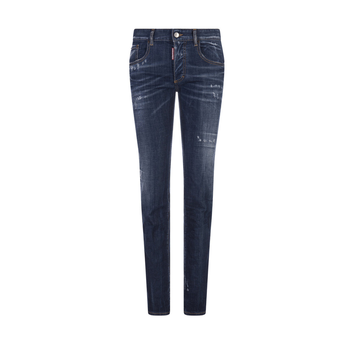 Dsquared2 herenjeans blauw -gesleten effect -gescheurd effect