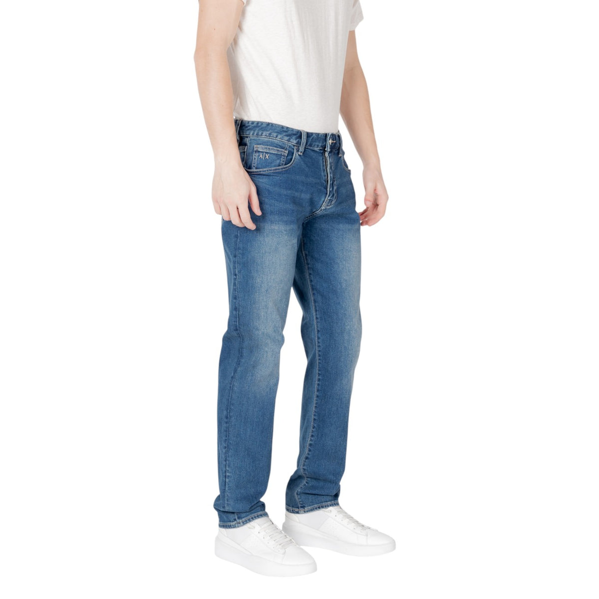 Armani Exchange herenjeans lichtblauw
