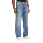 Calvin Klein Jeans herenjeans blauw rits en knopen