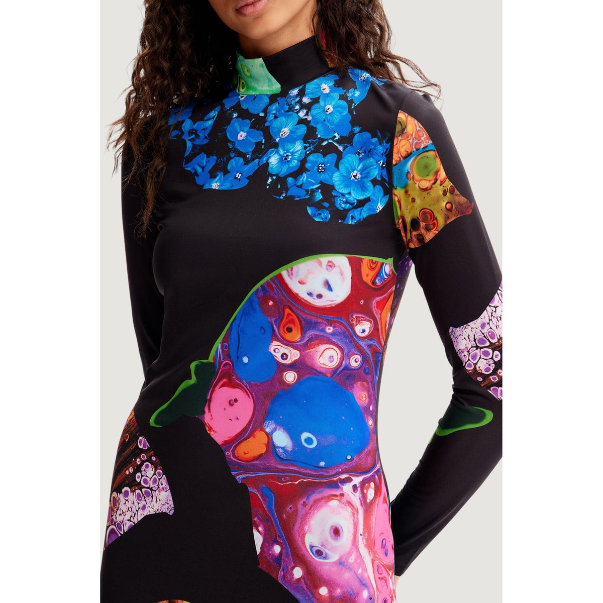 Desigual damesjurk zwart - productfoto 3
