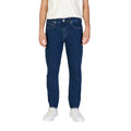 Calvin Klein Jeans herenjeans blauw 90% Katoen 2% Lycra 9% Polyester