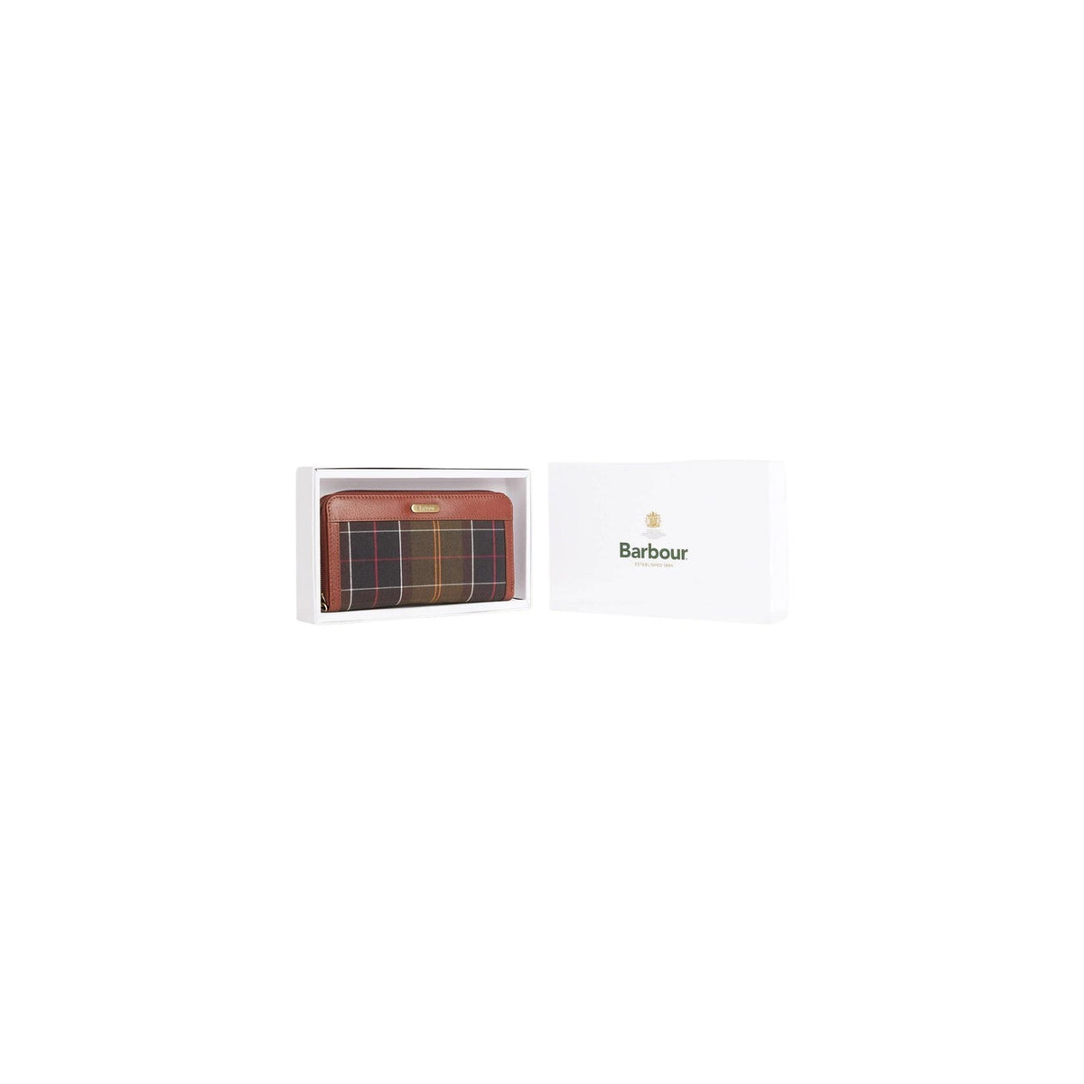 Barbour portemonnee groen