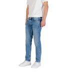 Replay herenjeans lichtblauw -gesleten effect