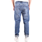 Dondup herenjeans blauw -gesleten effect