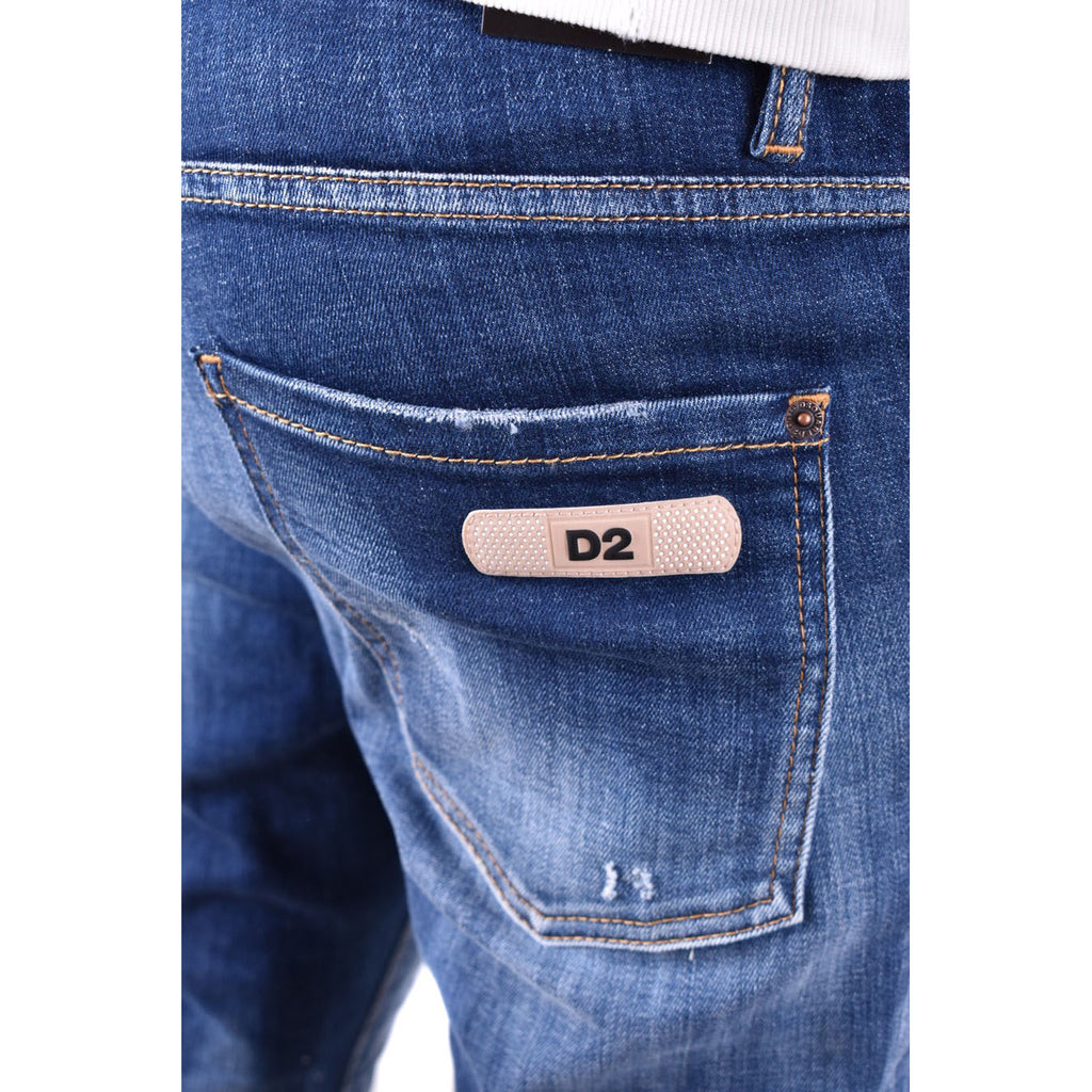 Dsquared2 herenjeans blauw knopen