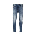 Diesel herenjeans blauw -gesleten effect