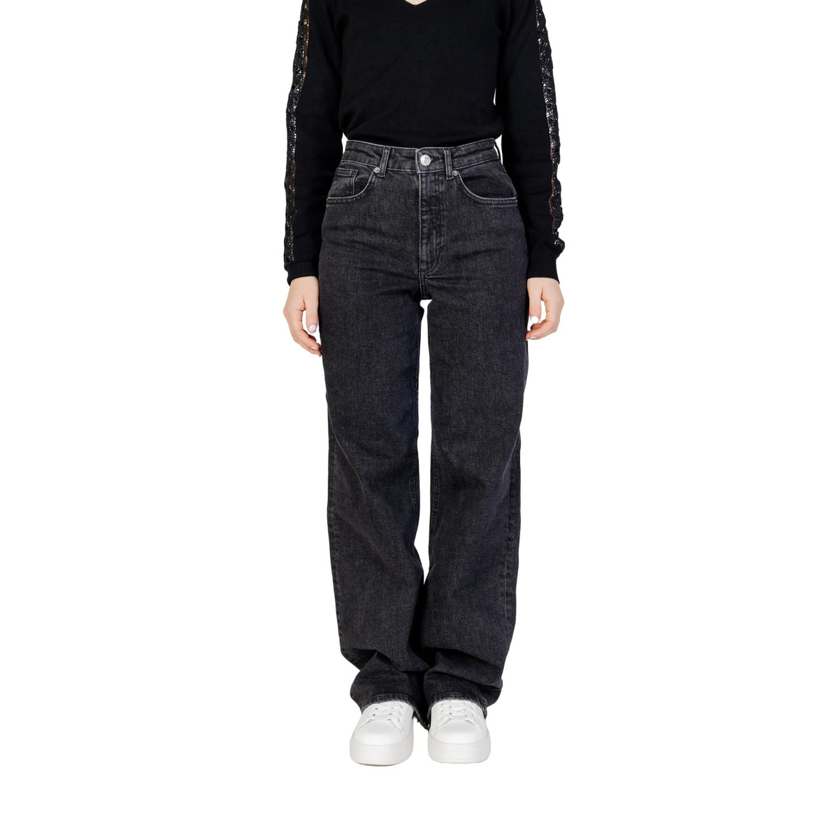 Dames denim jeans zwart van Only