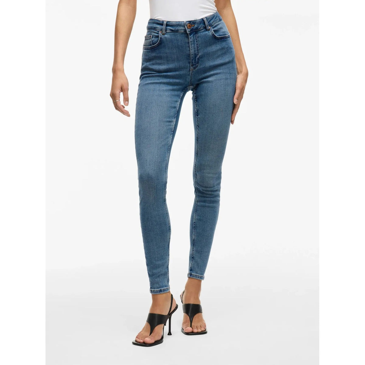 Vila Clothes damesjeans lichtblauw
