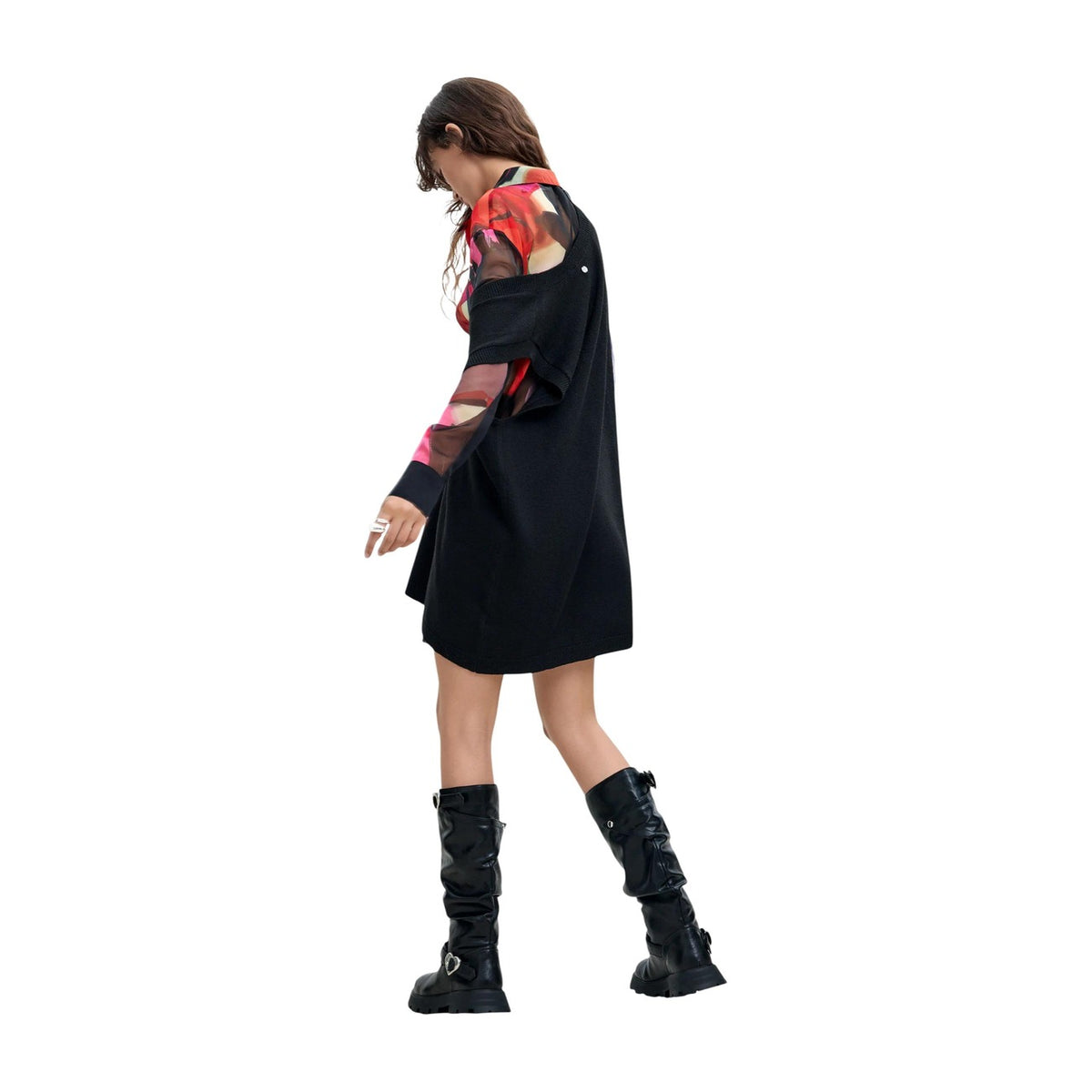 Desigual damesjurk zwart - productfoto 4