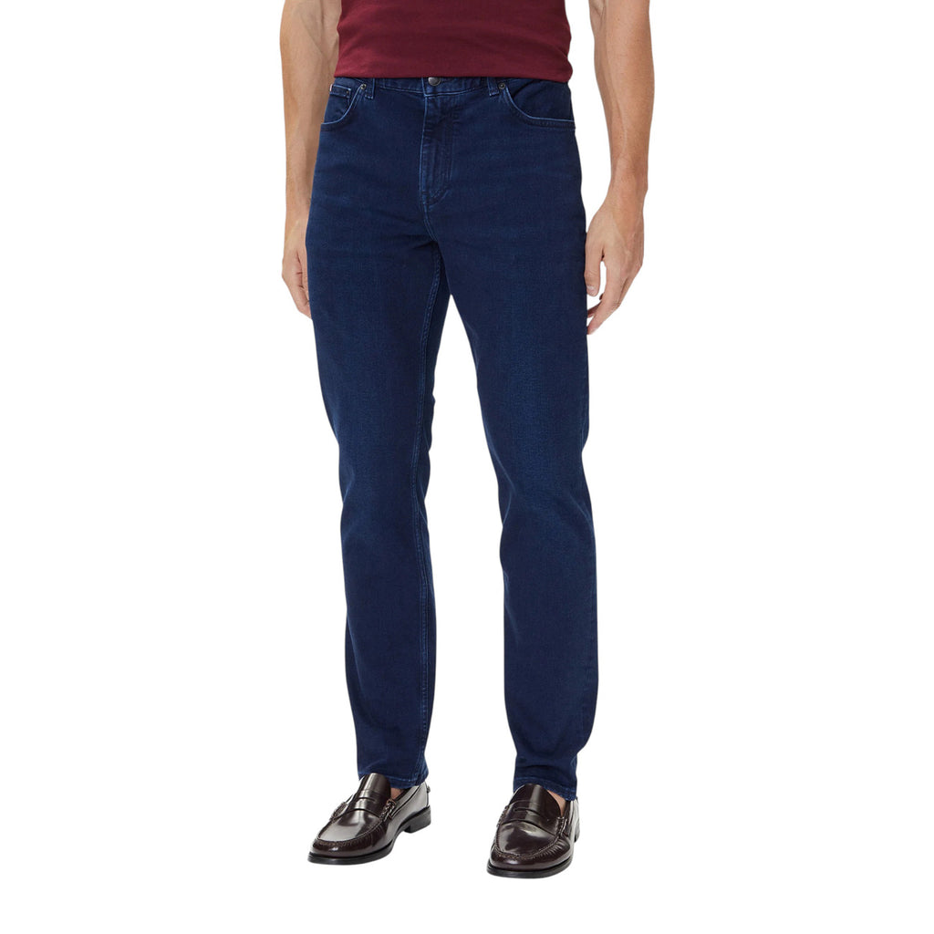 Tommy Hilfiger herenjeans blauw 94% organisch katoen 6% Elastaan
