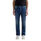 Replay herenjeans blauw 80% Katoen 3% Elastaan 5% Elastomultiester 12% Lyocell