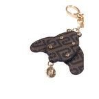 Liu Jo sleutelhanger bruin