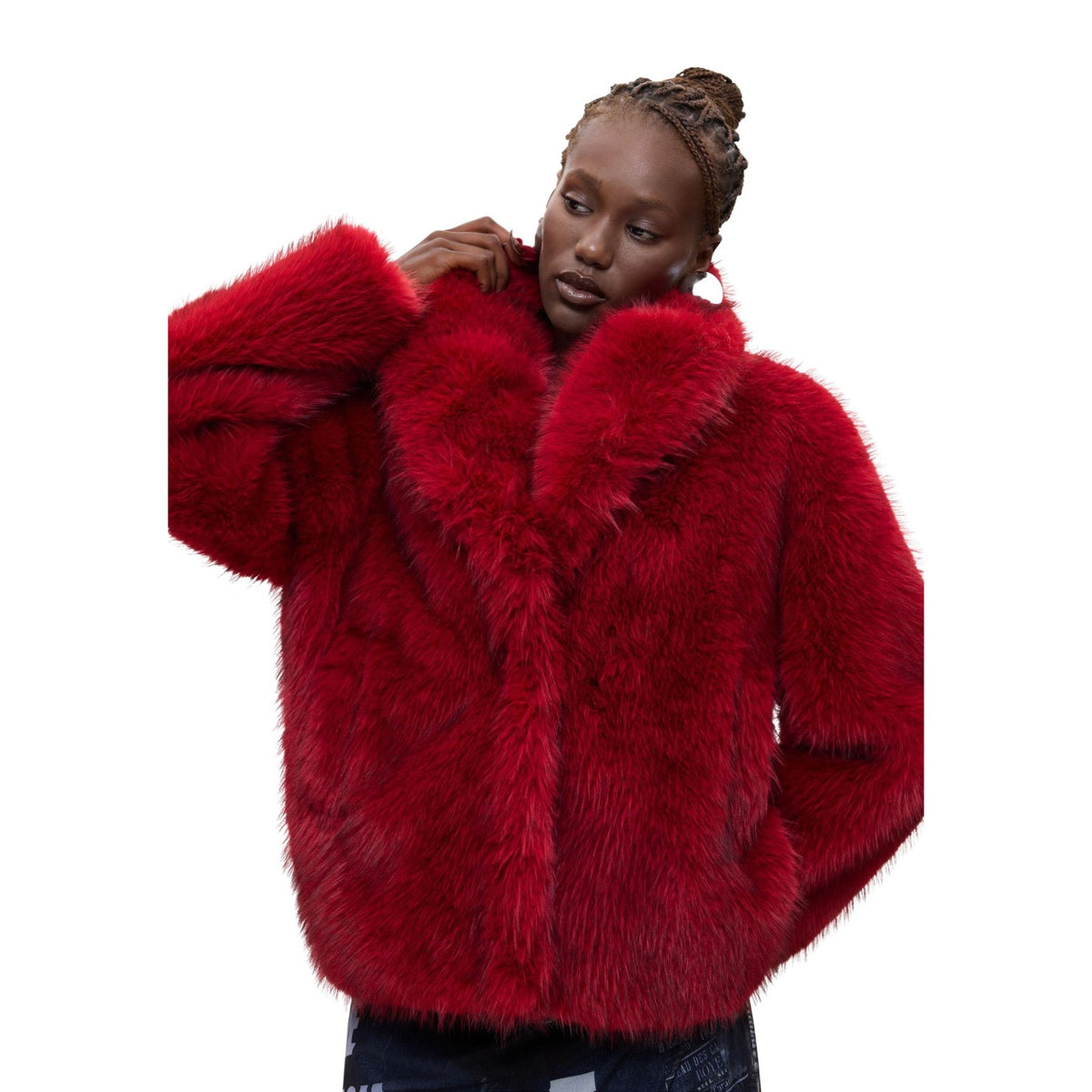 Desigual damesjas rood - productfoto 3