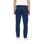 Calvin Klein Jeans herenjeans blauw 90% Katoen 2% Lycra 9% Polyester