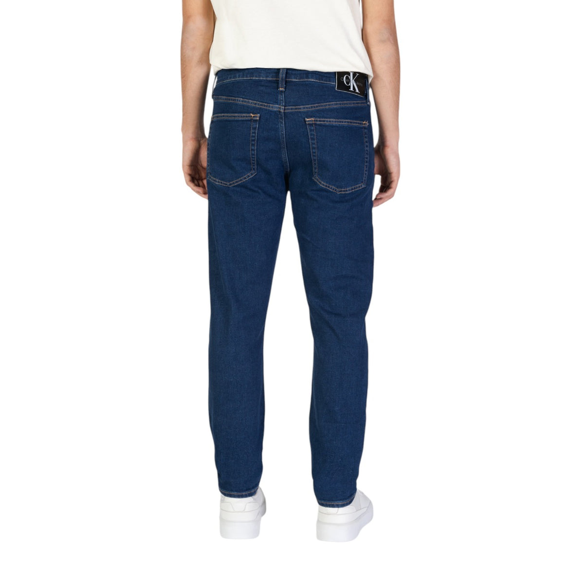 Calvin Klein Jeans herenjeans blauw 90% Katoen 2% Lycra 9% Polyester