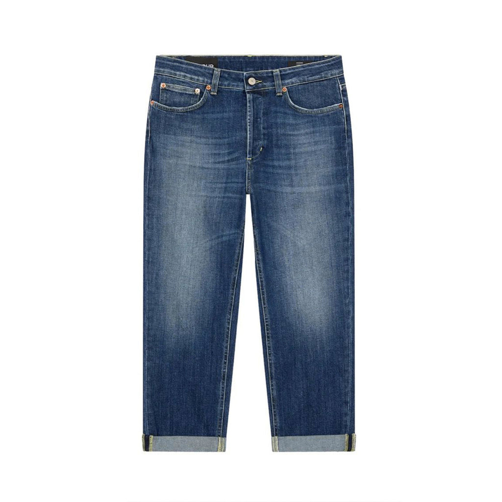 Dondup dames jeans blauw - vooraanzicht