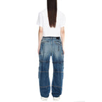 Off-white dames jeans blauw - productfoto 4